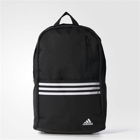 rucksack adidas damen 3 stripes liter|adidas Iconic 3 Stripe Backpack, Black/White, One Size.